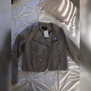 H&M Faux Leather Jacket